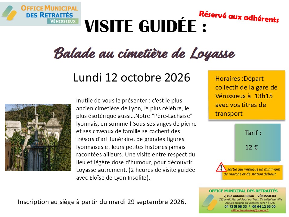 Affiche lyon insolite 12 octobre